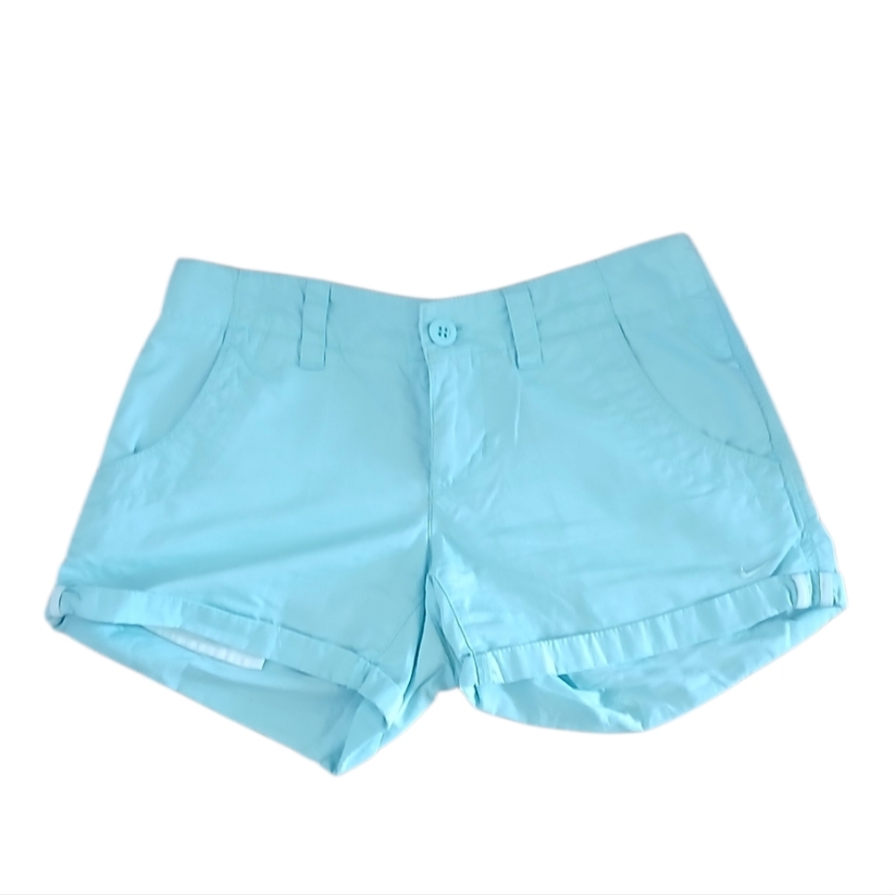 Nike Women's Size 8 Aqua High Waist Shorts
